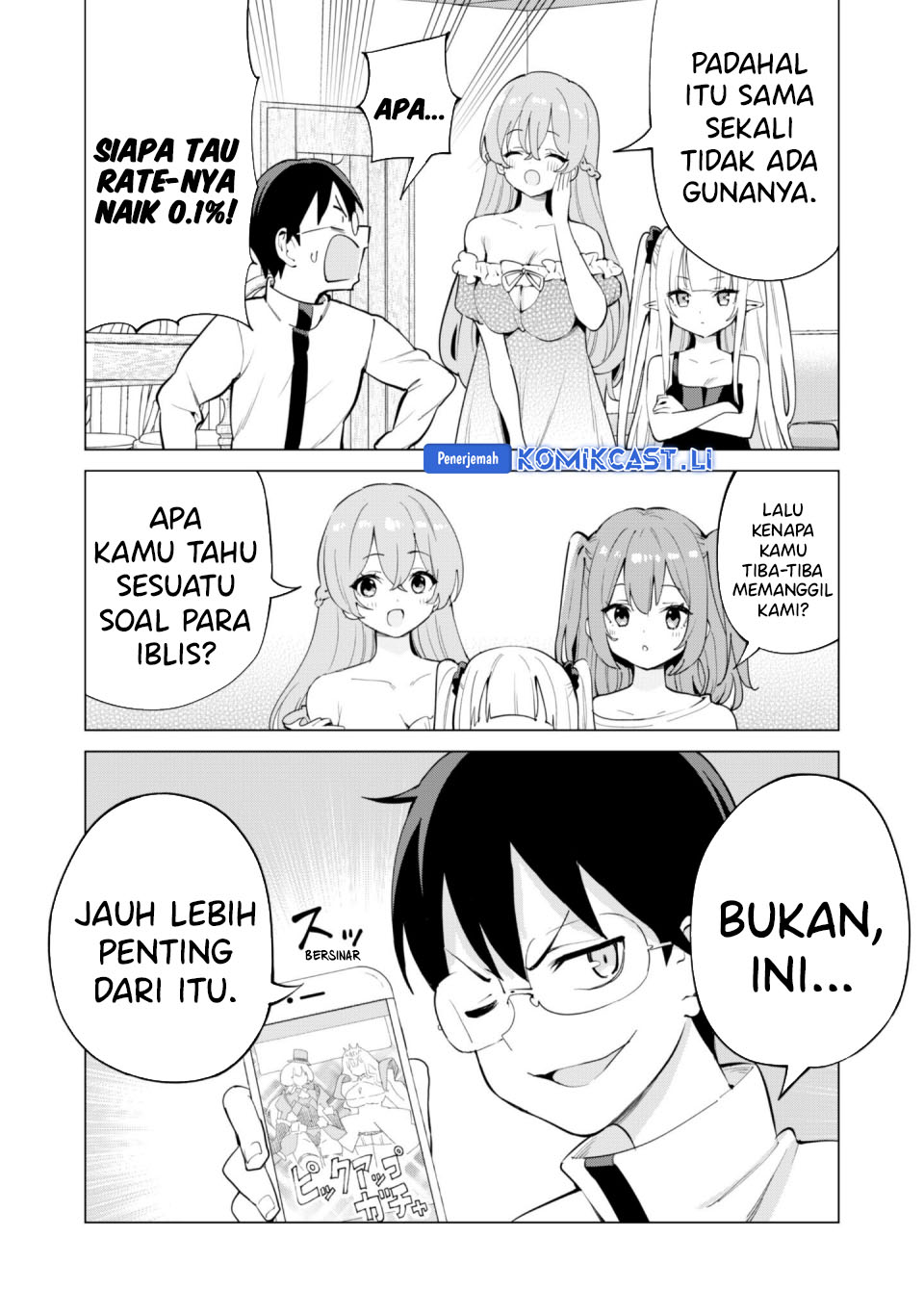 Gacha wo Mawashite Nakama wo Fuyasu Saikyou no Bishoujo Gundan wo Tsukuriagero Chapter 74 Gambar 4